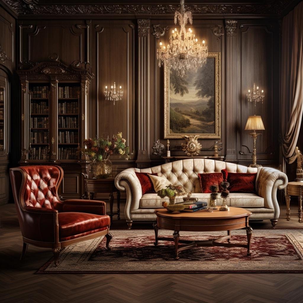 Antique Living Room Furniture: Rediscovering Elegance in Modern Homes.