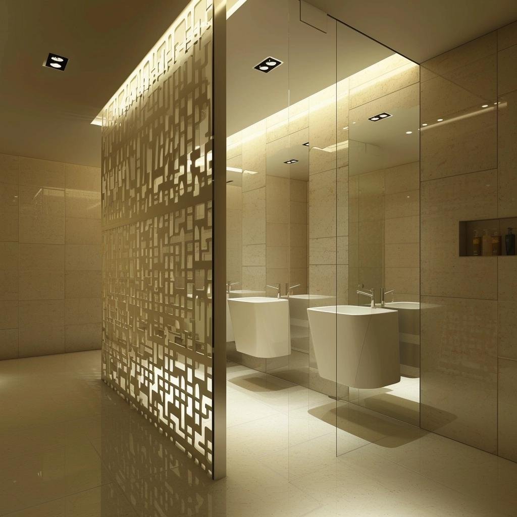 bathroom partitions