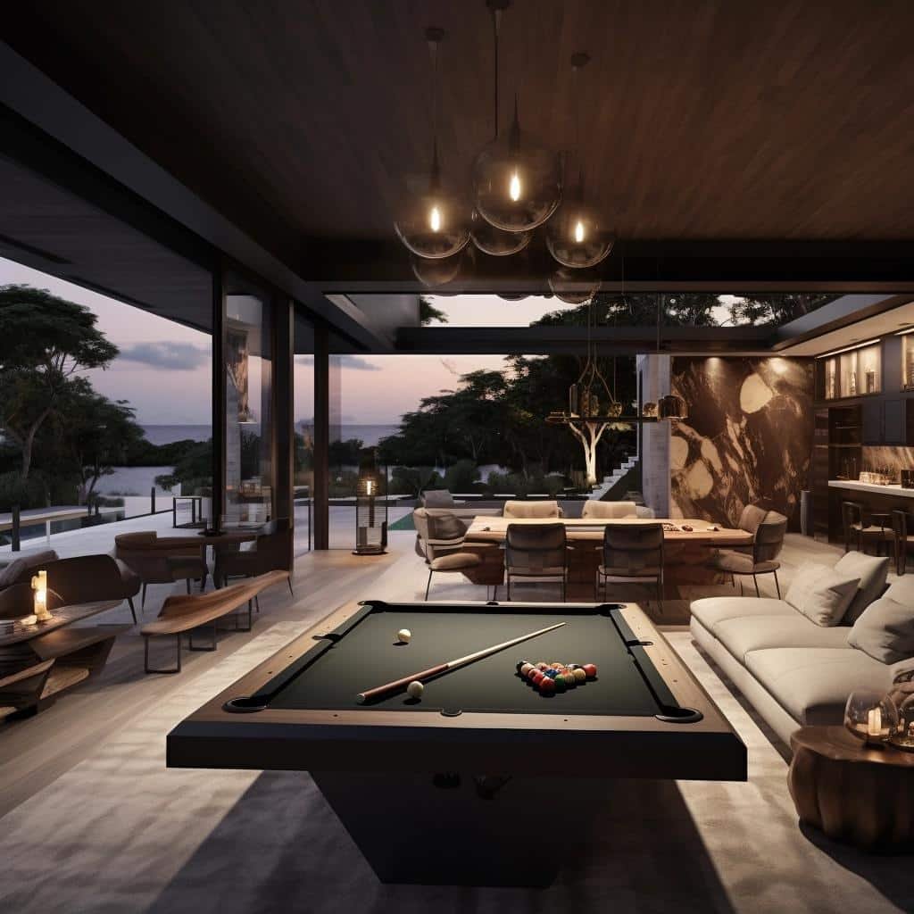 pool-table-living-room