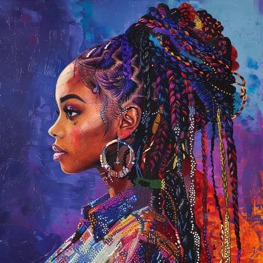 bohemian-knotless-braids-with-color