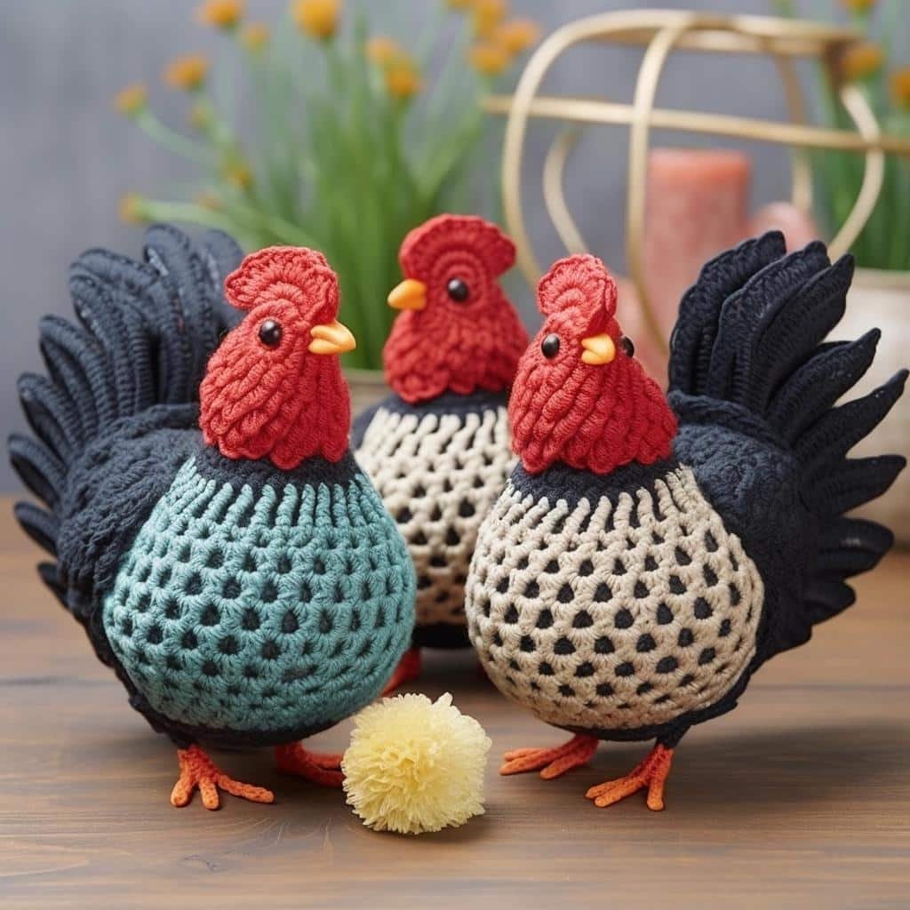 Crochet Chicken: The Surprising Trend in DIY Crafts that Will Transform Your Home Decor.