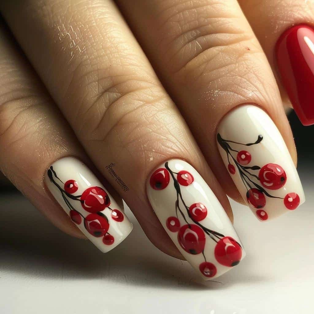 fashion-models-of-red-decorated-nails-to-bet-on