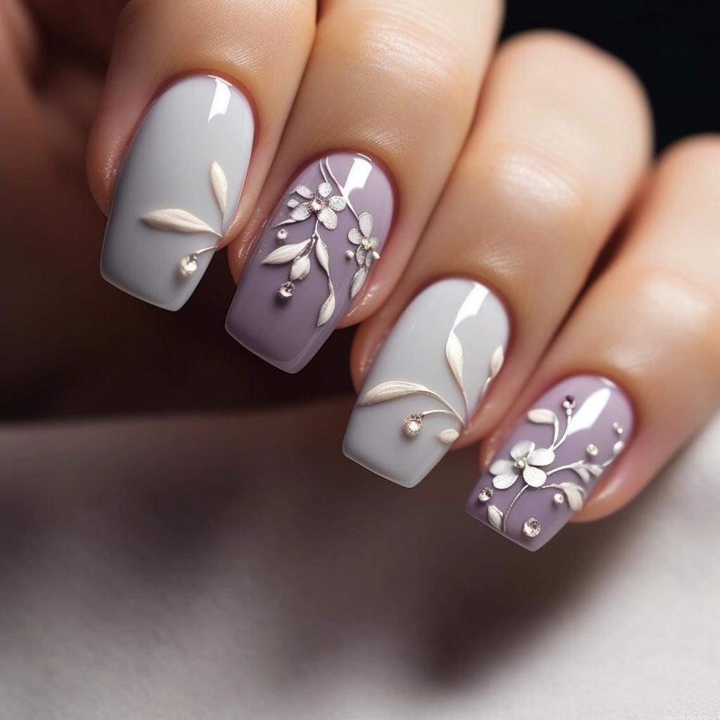 3D Maple Leaf Nail Art Stickers Autumn Nail Design Sticker Fall Leaves  Flower Floral Nail Decals Nail Decorations Nail Art Supplies | Wish