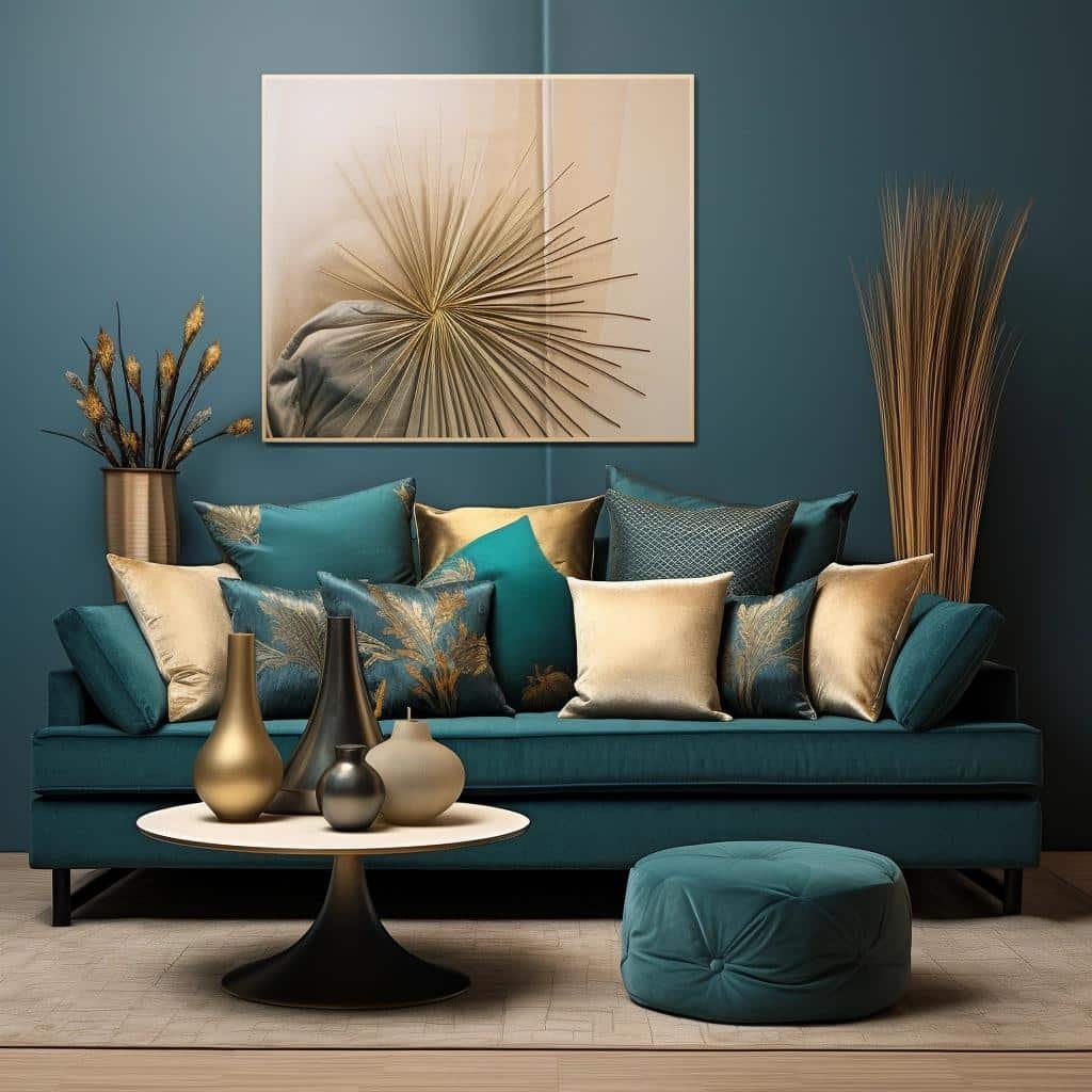teal-pillow-decor