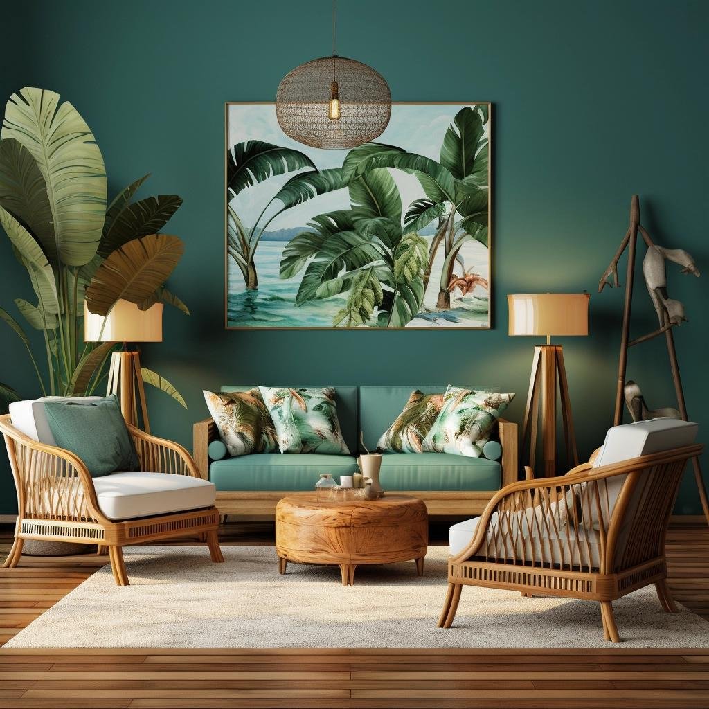 tropical-living-room-furniture