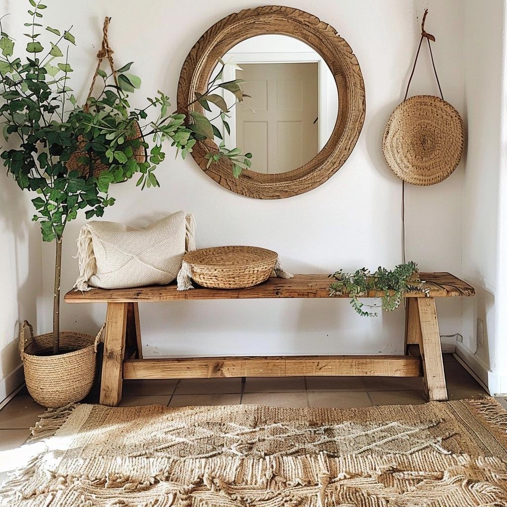 how-to-style-your-entryway-with-rustic-charm