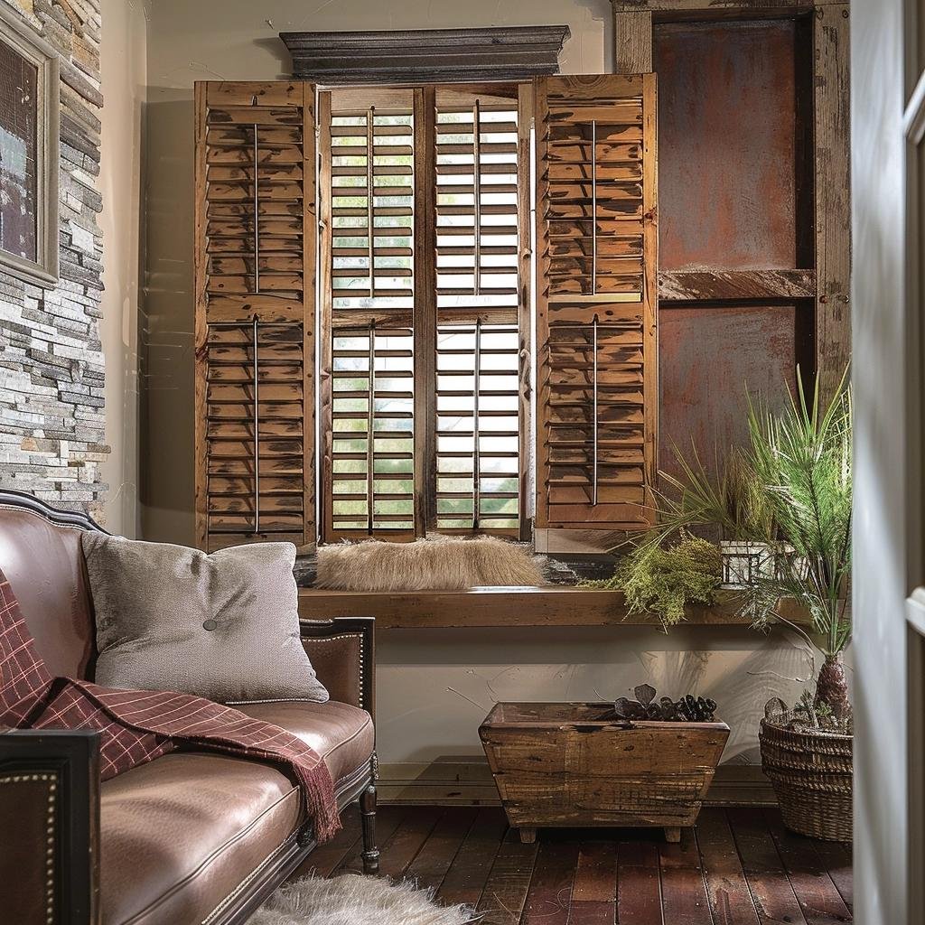 Revive Your Home's Charm: 5 Rustic Cedar Shutter Transformations for 2024.