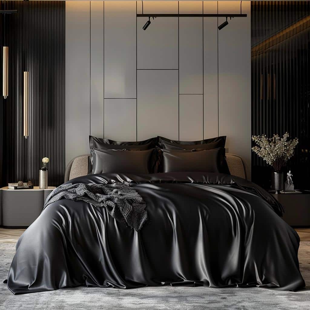 black-bed-sheets