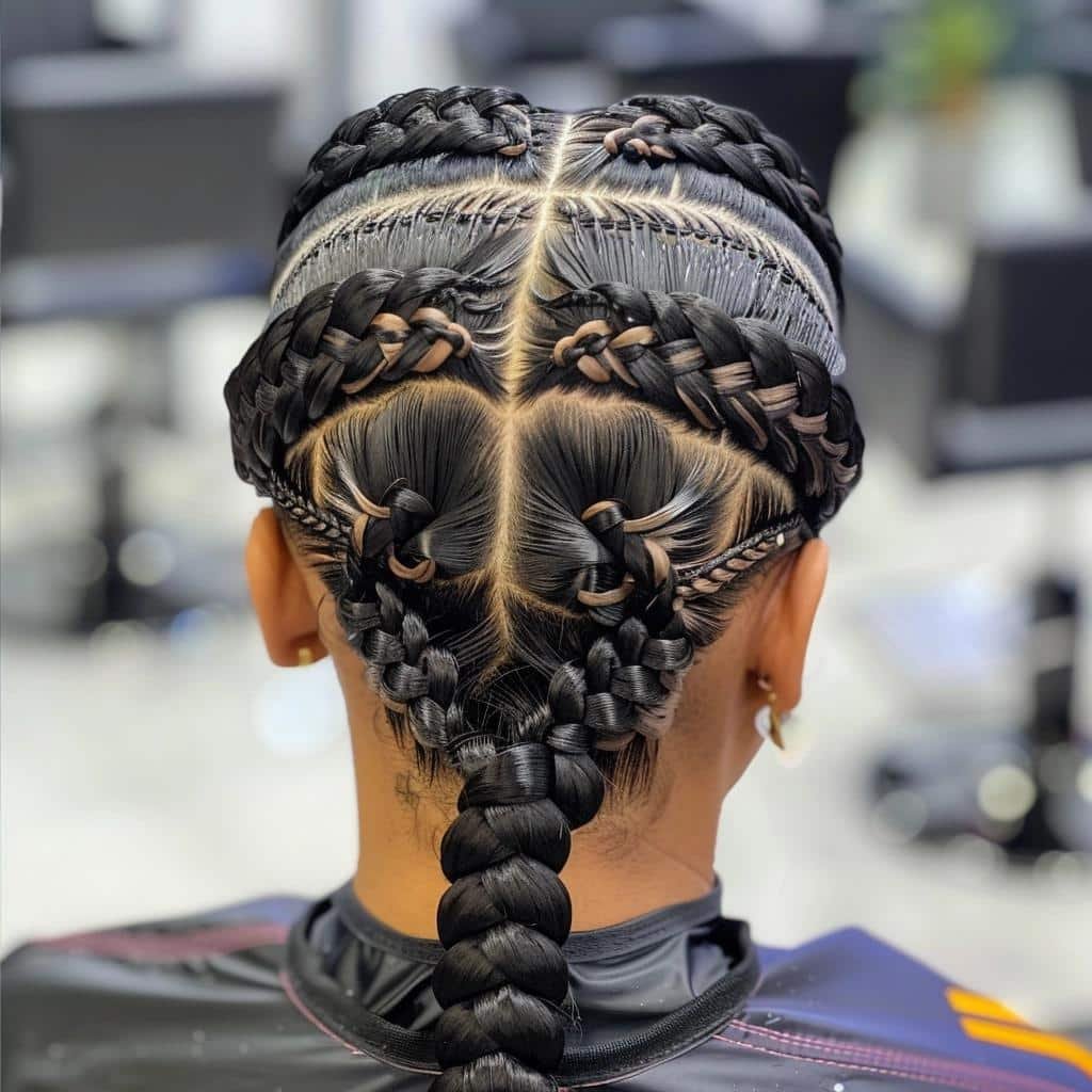 different-colored-braids