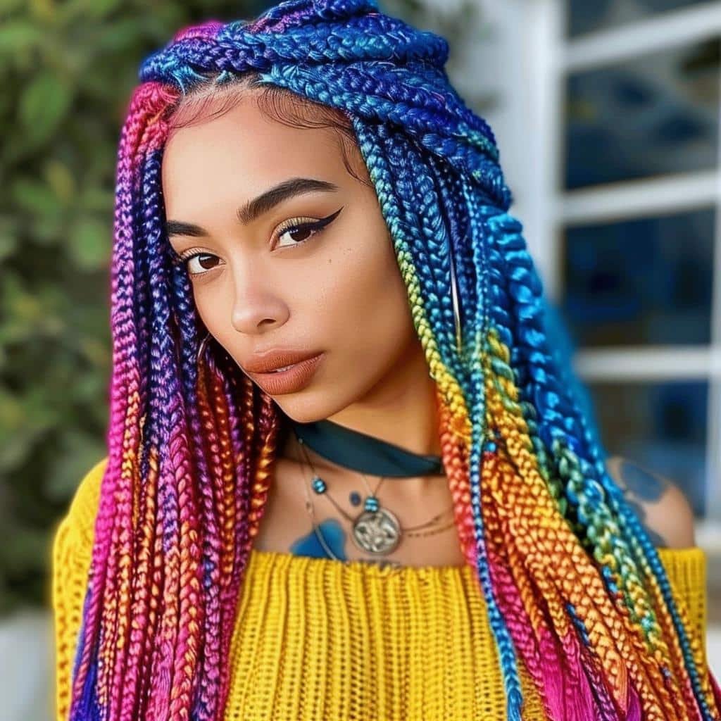 ombre-color-box-braids