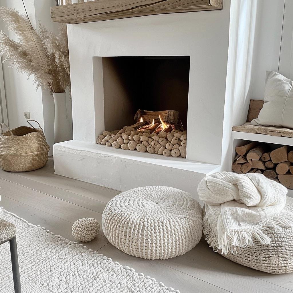 Cozy Chic: Unleash the Secrets of 3 Stunning White Fireplace Transformations.