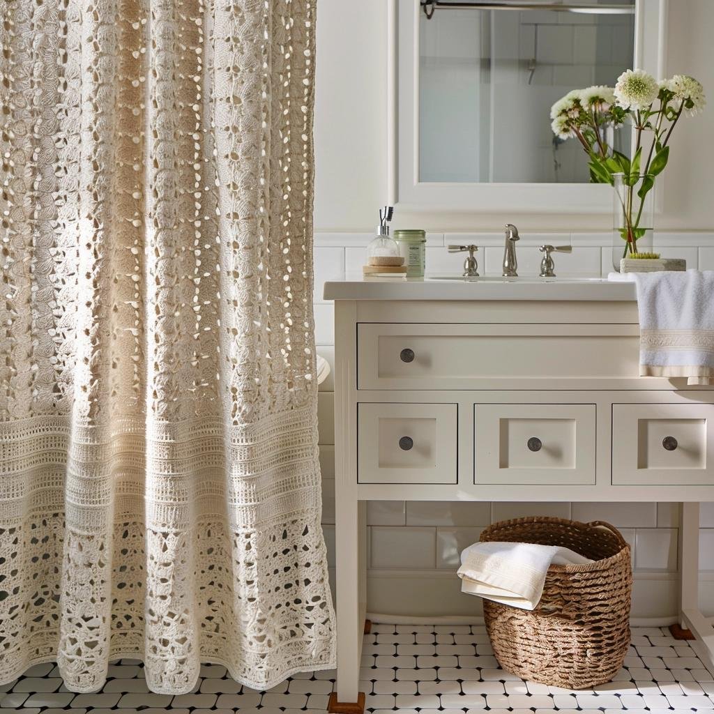 white-shower-curtain