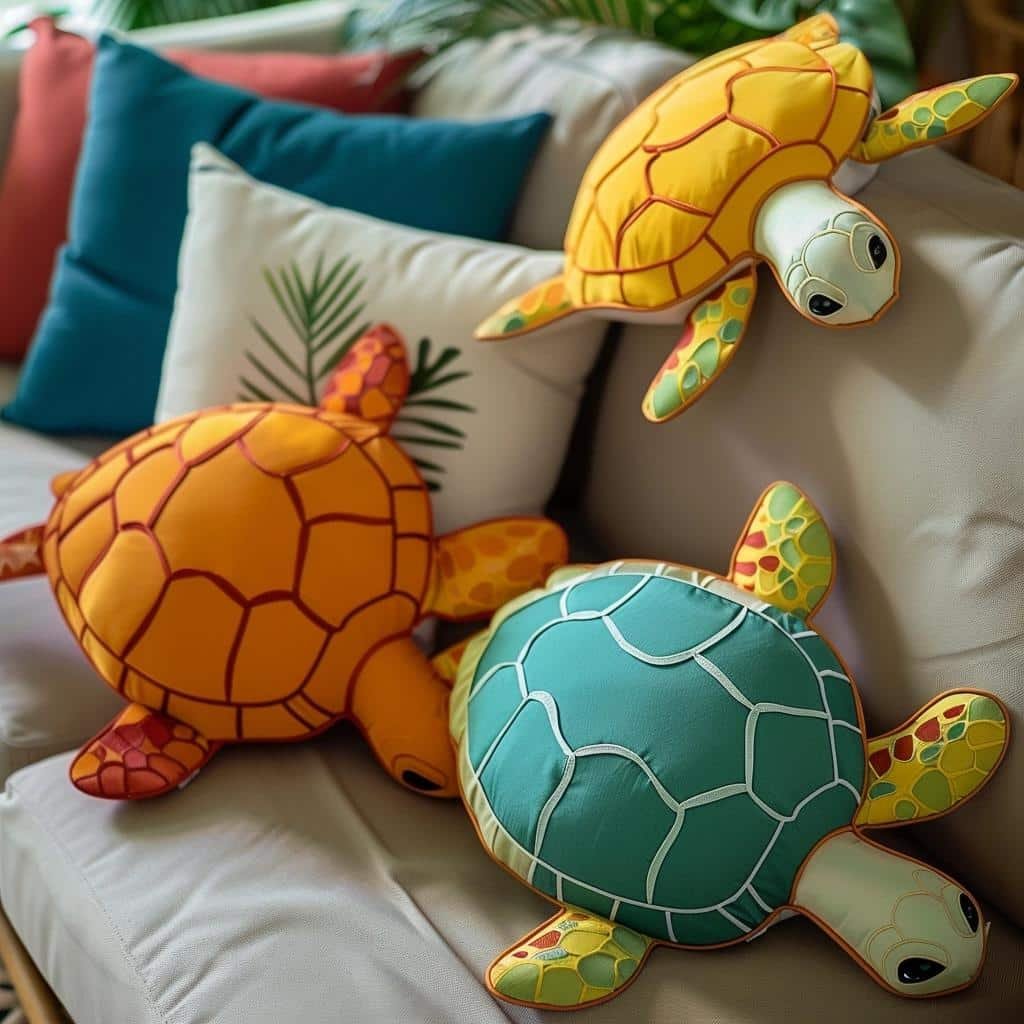 3 Creative Turtle Pillow Hacks for Small Spaces