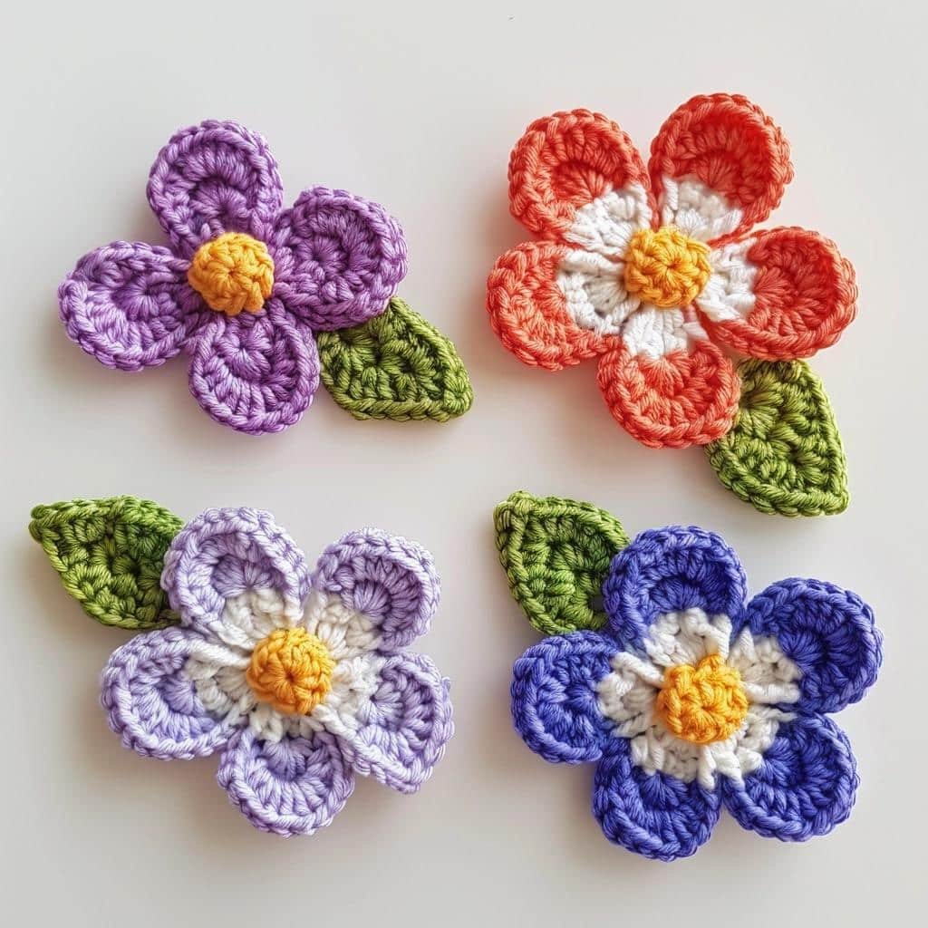 3-easy-crochet-flower-projects-for-beginners