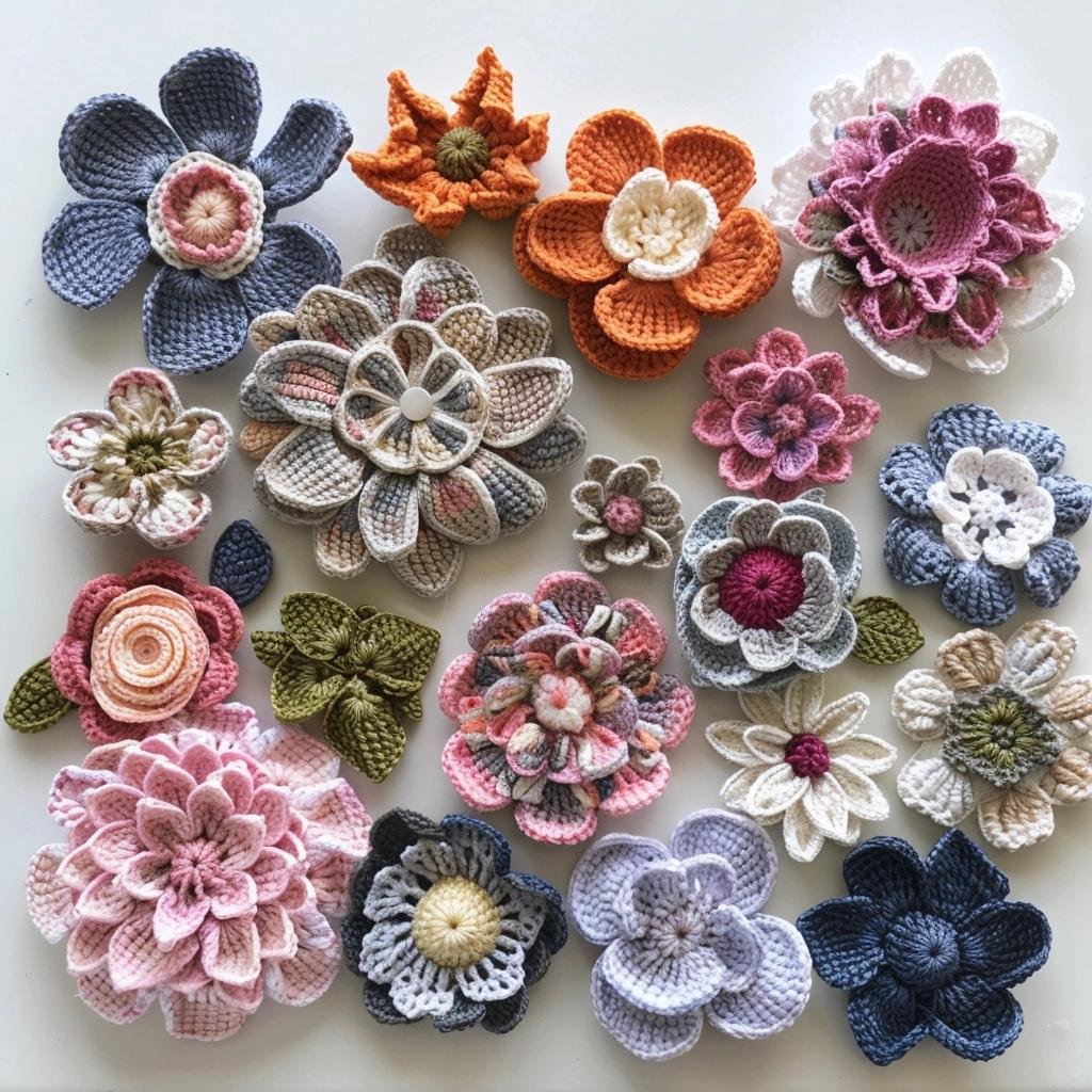 Adding Floral Touches with Crochet Flowers: A DIY Guide