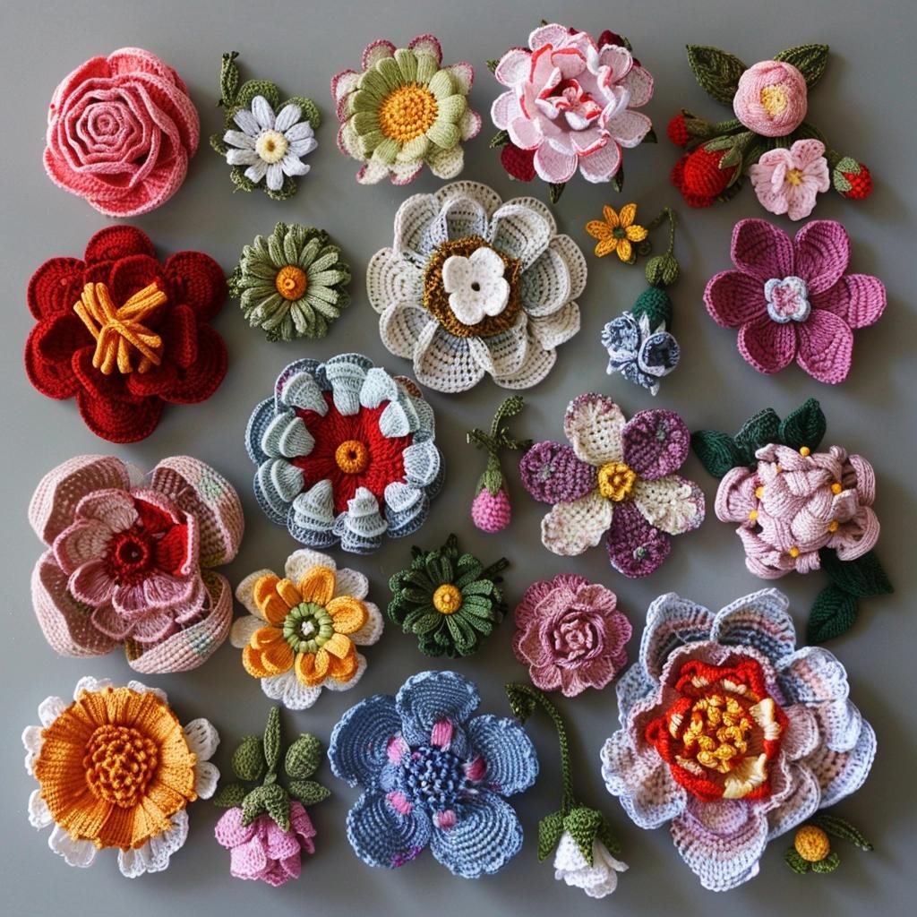 Adding Floral Touches with Crochet Flowers: A DIY Guide