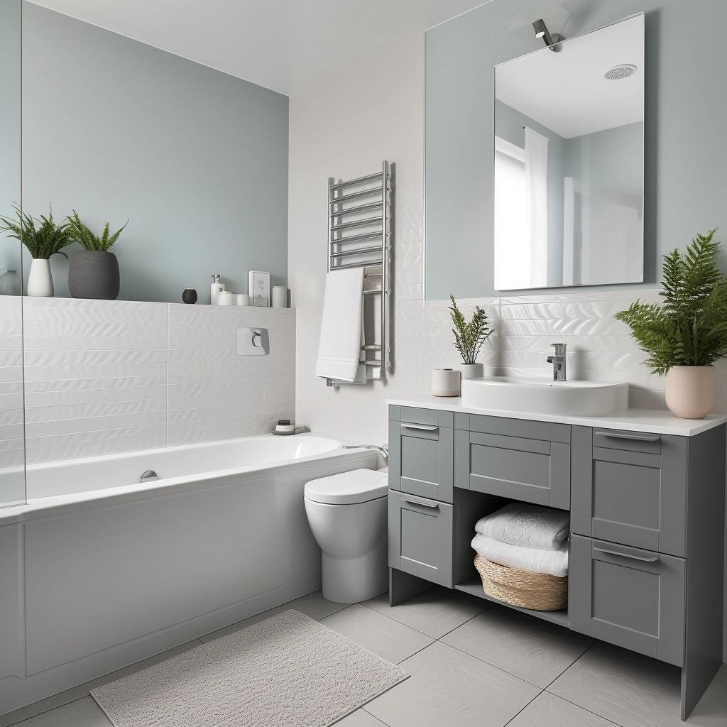 Beautifully Decorated Small Bathrooms: 3 Key Tips