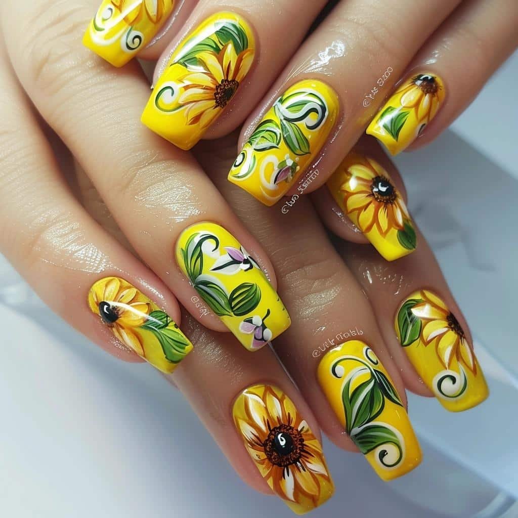 brighten-up-your-look-with-these-sunny-yellow-nail-designs