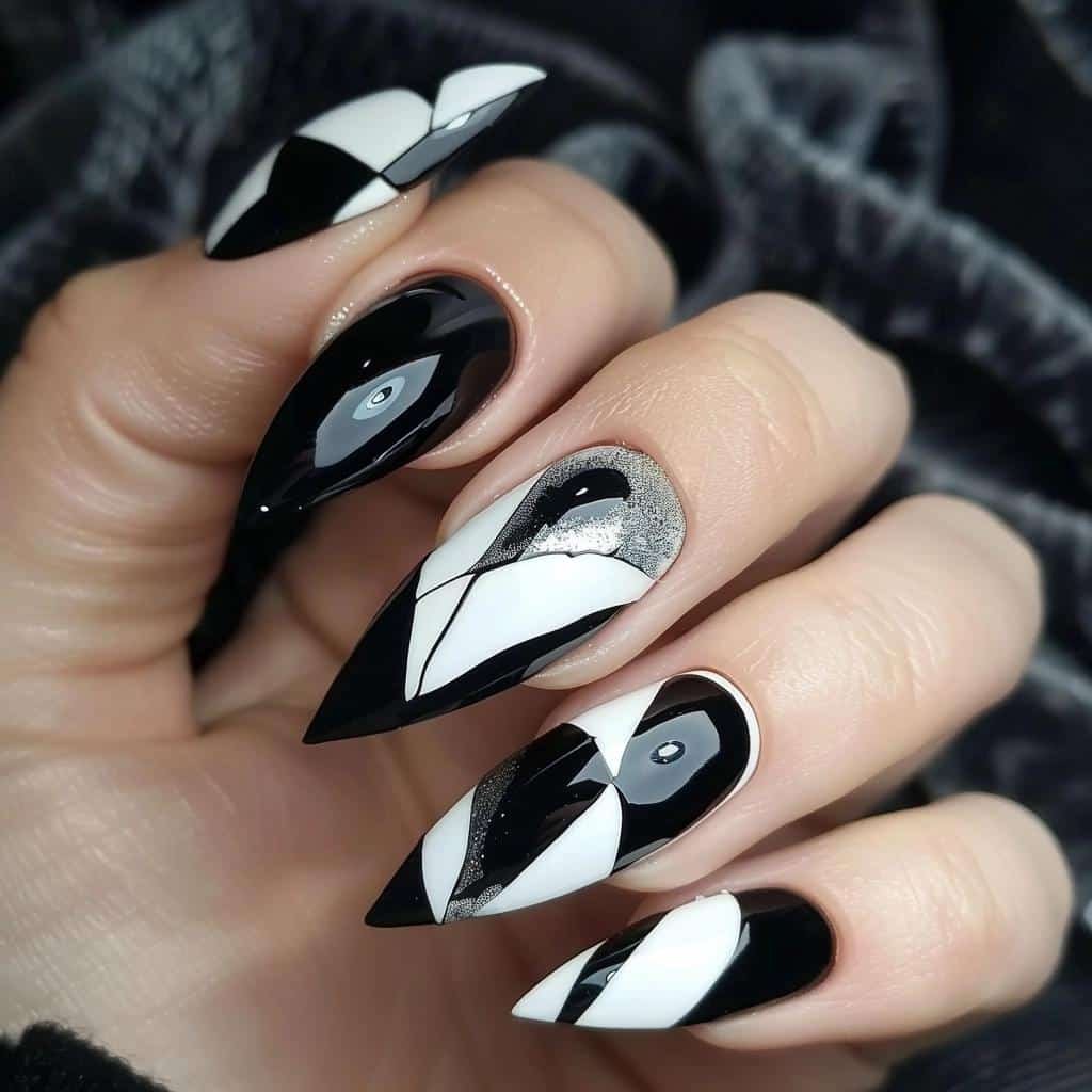 creating-striking-contrasts-with-black-and-white-nail-designs