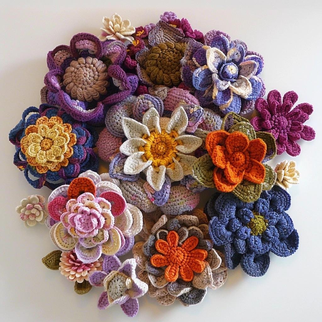 creative-ways-to-use-crochet-flowers-in-home-decor