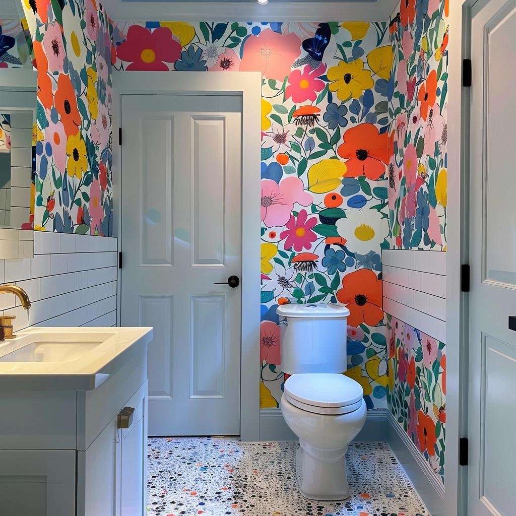 diy-guide-installing-bathroom-wallpaper-for-a-fresh-look