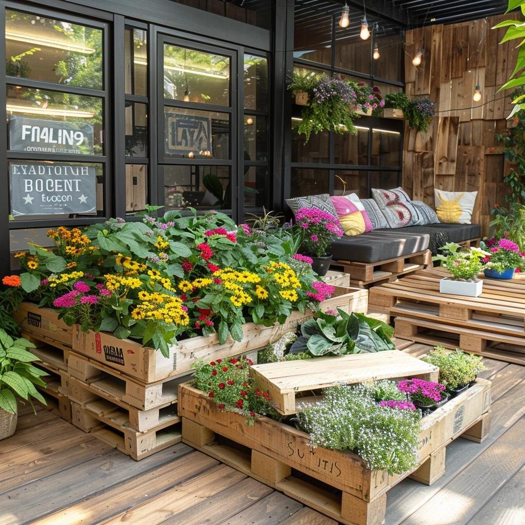 5 Unexpected Pallet Garden Transformations to Elevate Your Outdoor Space in 2024.