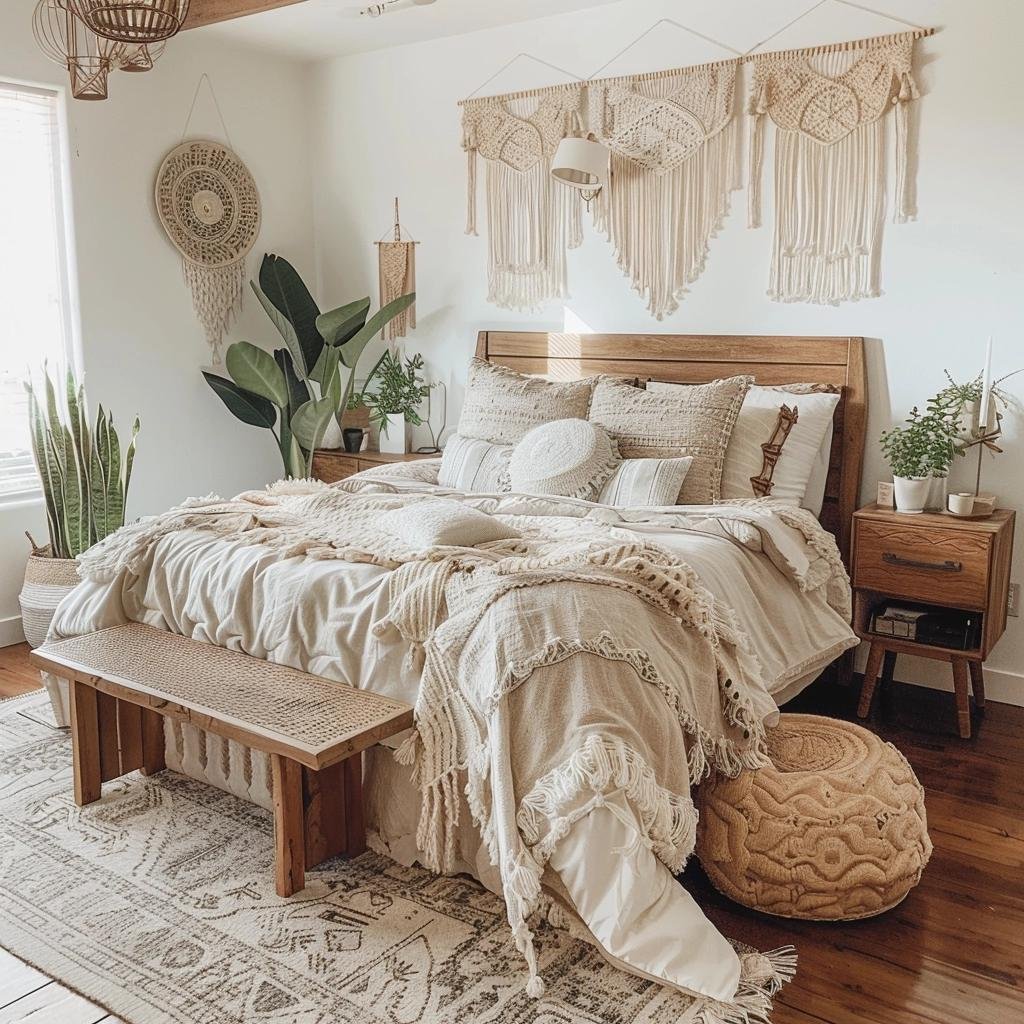 essentials-for-decorating-your-boho-chic-bedroom