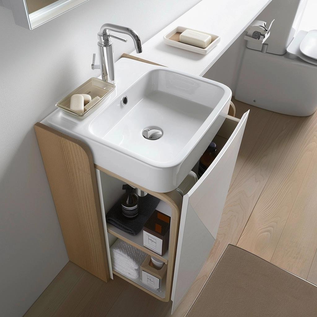 How to Maximize Space with a Small Bathroom Sink