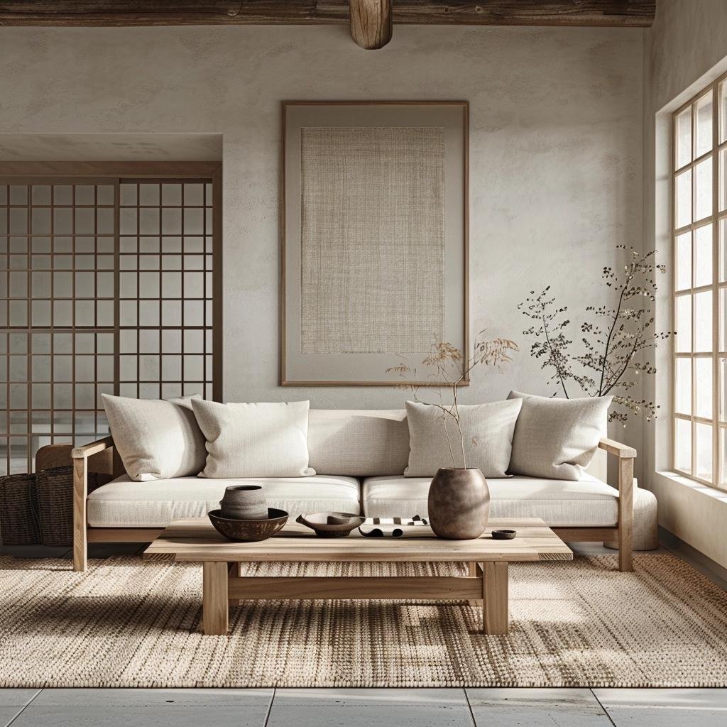 Japandi Living Room Essentials: Minimalism Meets Elegance