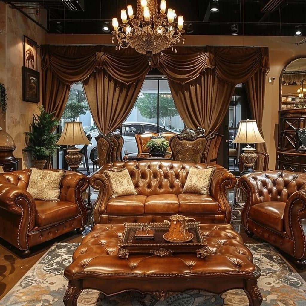 Leather Living Room Sets: 5 Luxurious Choices for Your Home