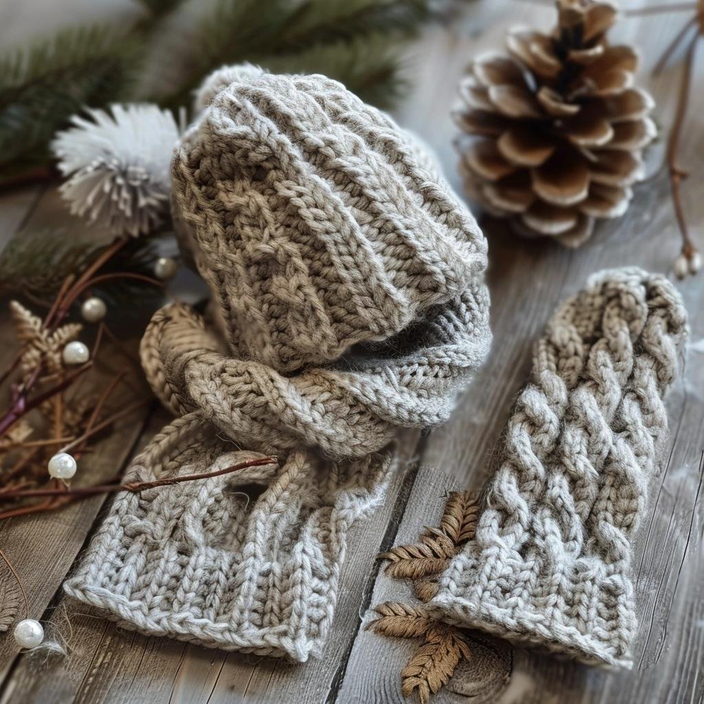 Moss Stitch Crochet Patterns for Cozy Winter Accessories