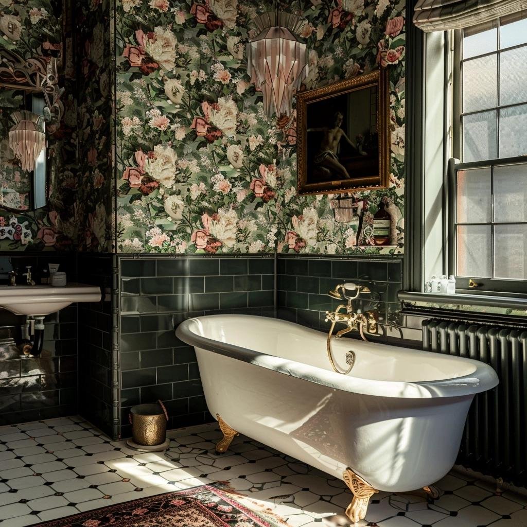 styling-tips-for-bathroom-wallpaper-making-a-statement