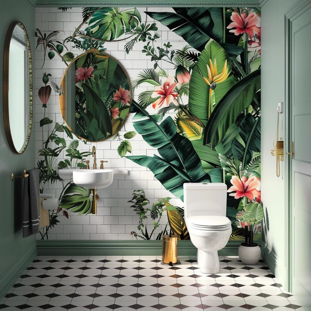 styling-tips-for-bathroom-wallpaper-making-a-statement