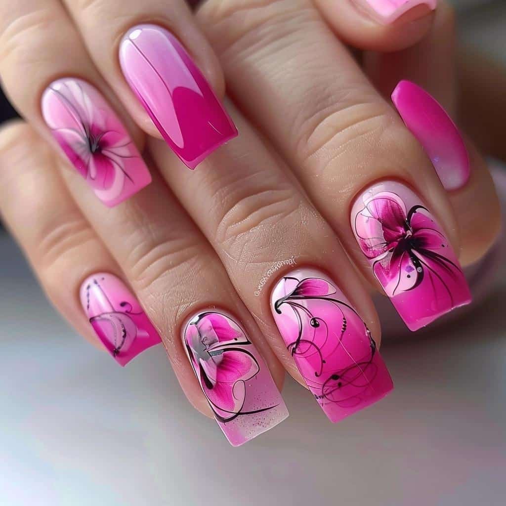 Top 10 Stunning Pink Nail Designs to Try in 2024