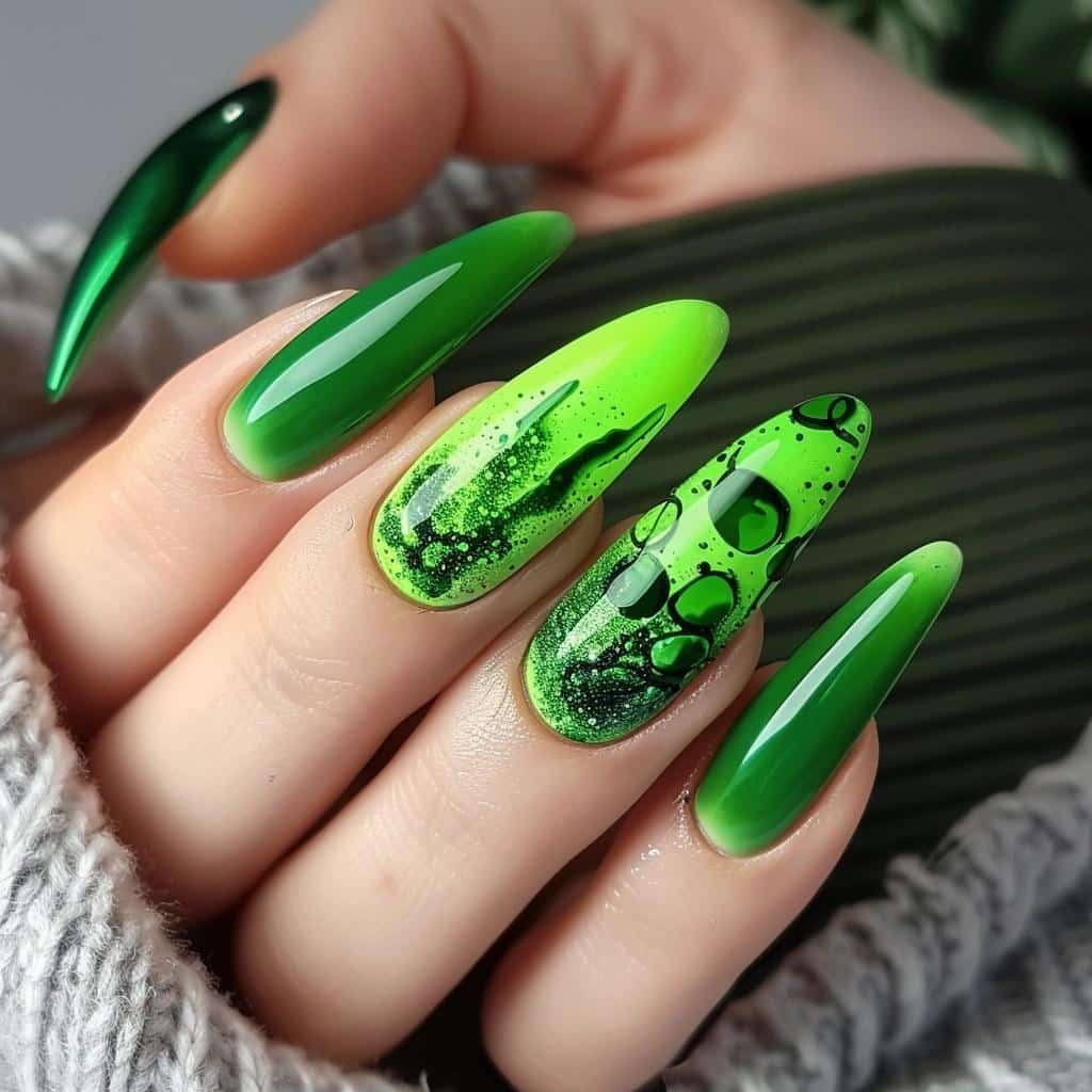 Top 5 Bold Green Nail Designs to Refresh Your Style