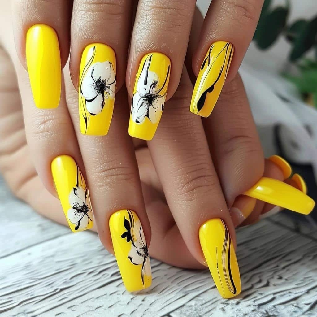 yellow-nail-designs-from-neon-to-pastel-shades