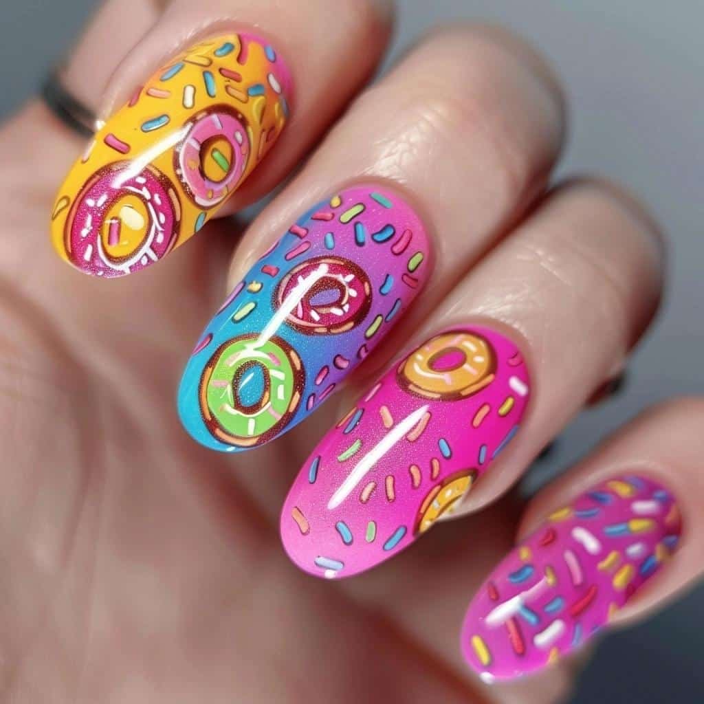 3-creative-glazed-donut-nails-designs-for-beginners