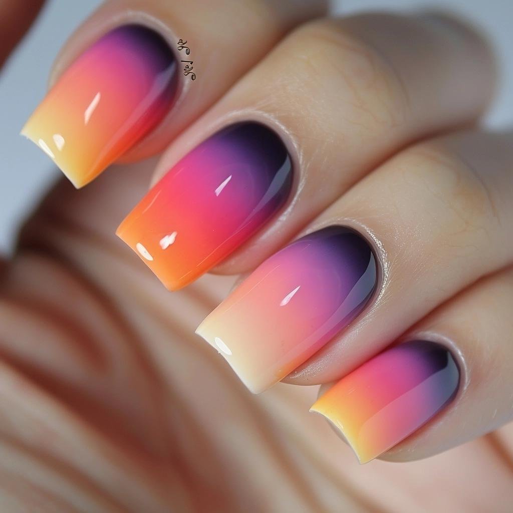 3 Easy Steps to Achieve Perfect Summer Ombre Nails