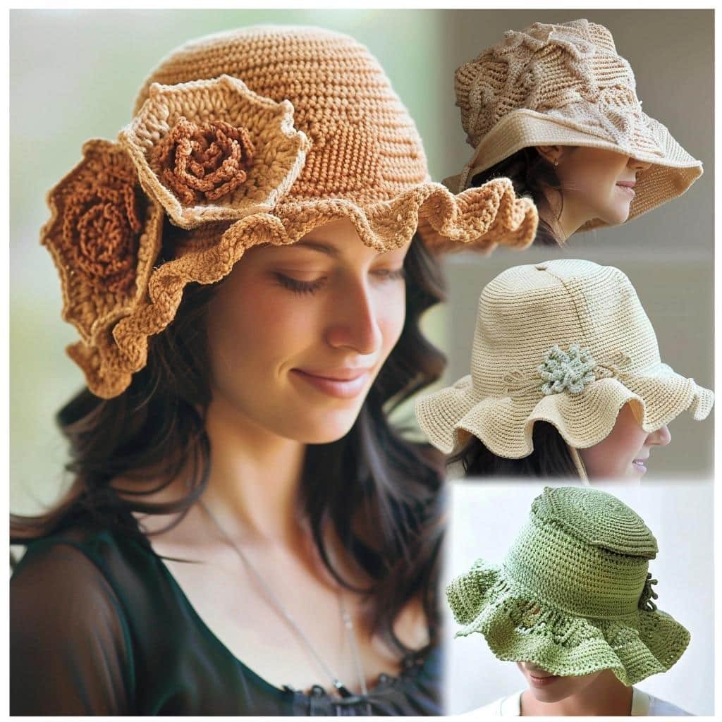 3-fashionable-crochet-hats-for-all-ages