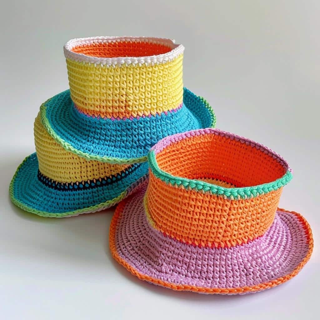 3-fun-color-combinations-for-crochet-bucket-hats