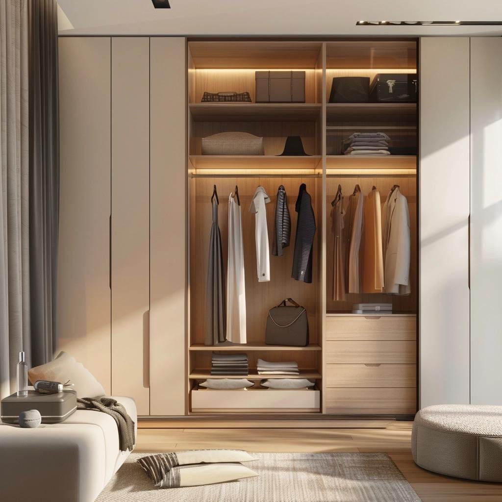 3 Practical Solutions for Modular Wardrobe in Small Spaces
