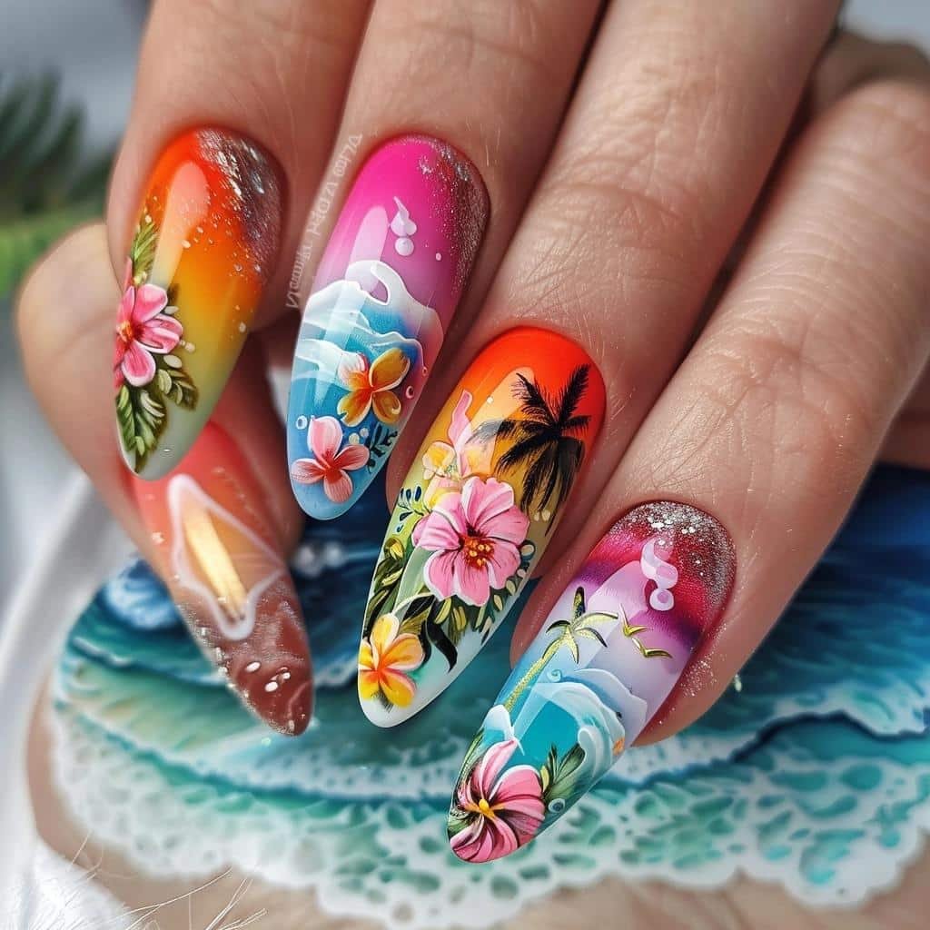 3 Quick Summer Nail Designs for Busy Schedules