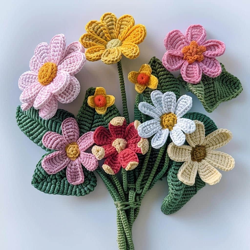 5-beautiful-crochet-flowers-to-brighten-your-home
