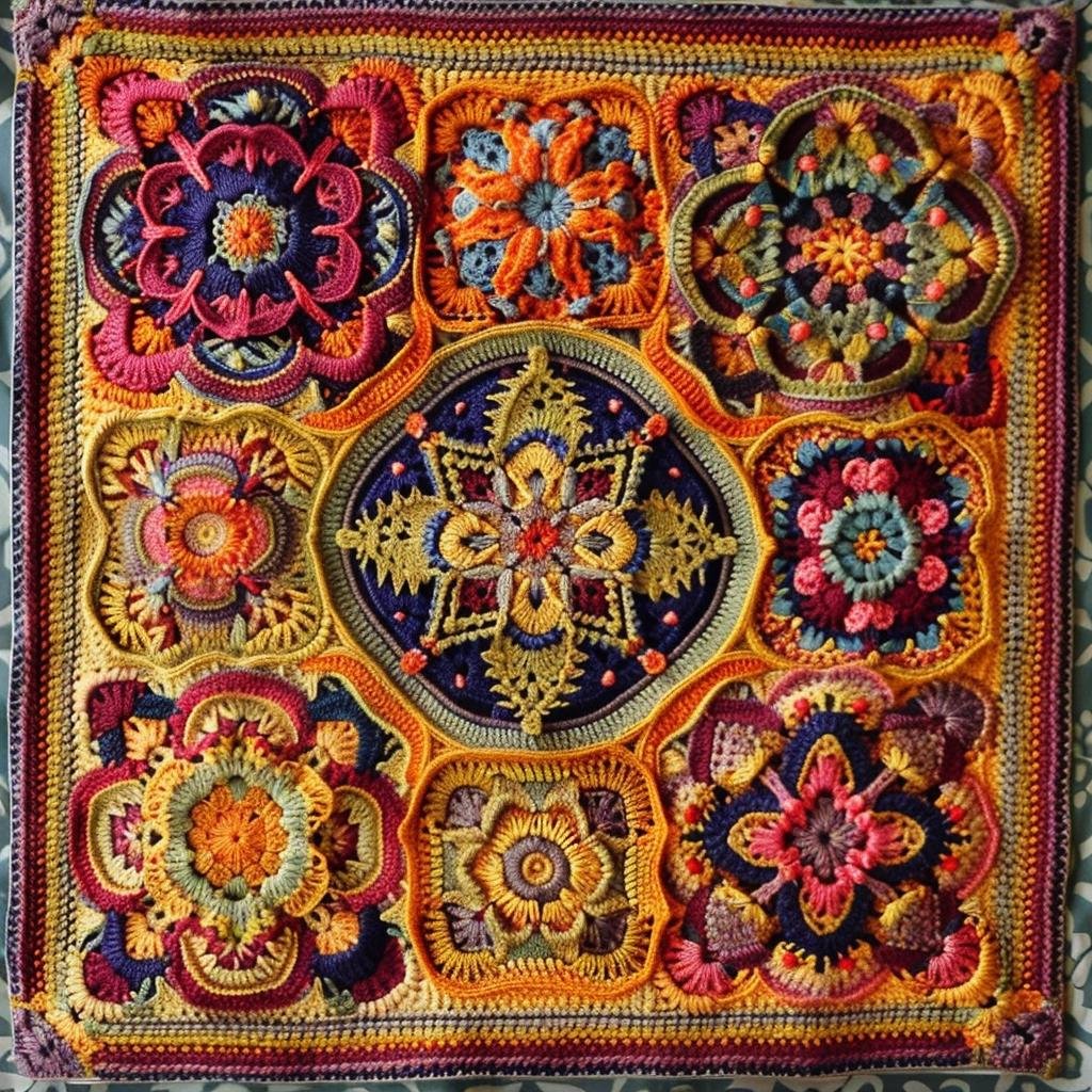 5 Creative Tapestry Crochet Patterns For Home Decor Módulo21 American