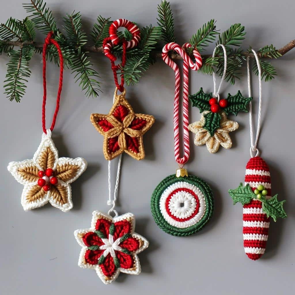 5-festive-crochet-christmas-ornaments-to-make