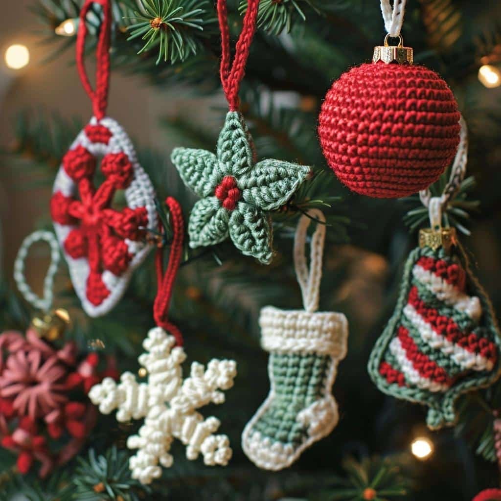 5-festive-crochet-christmas-ornaments-to-make