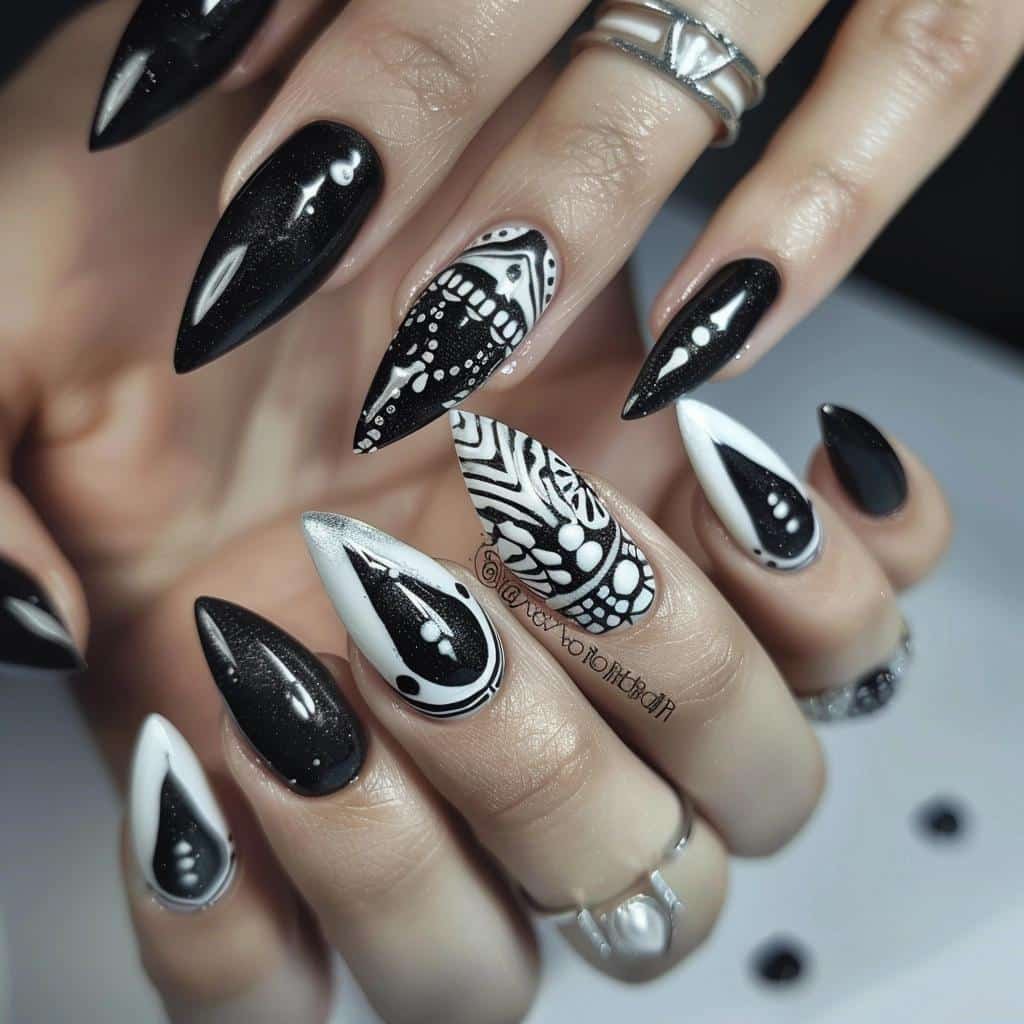 5-gorgeous-black-and-white-nail-designs-for-any-event