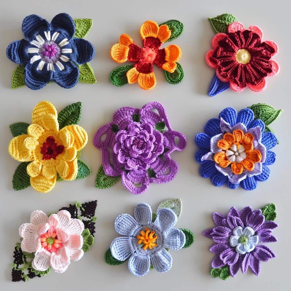 5 Quick Crochet Flower Patterns for Instant Results