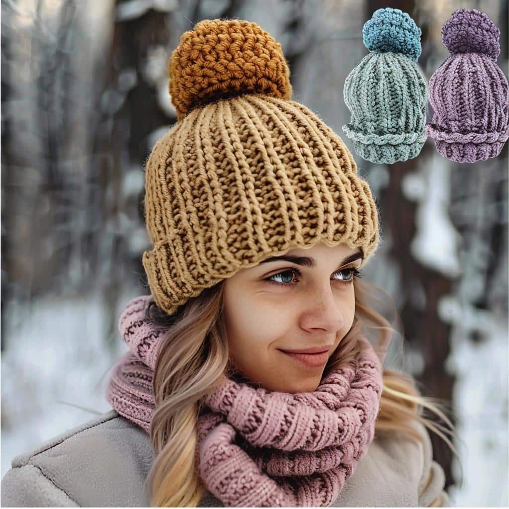 5-trendy-crochet-beanie-patterns-for-winter