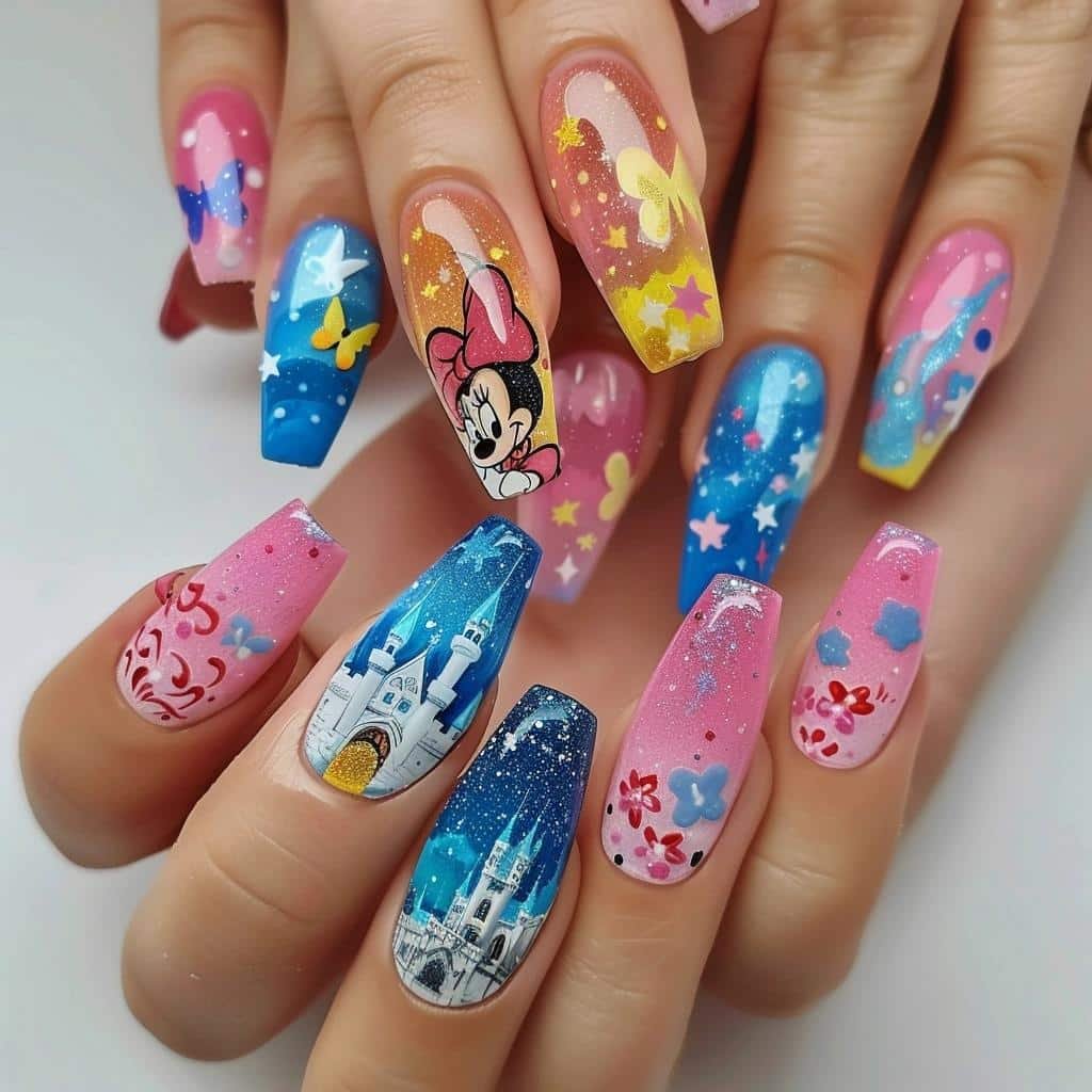 7 Trendy Disney Nails for 2024